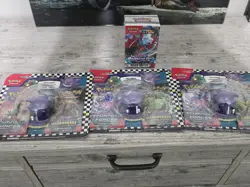 3x Pokemon TCG: 2024 Back to School Gengar Eraser Blister Pack, 1x Paradox B+B - Image 1