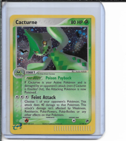 Pokemon Sandstorm Cacturne Holo Rare #2/100 Excellent Condition - Image 1