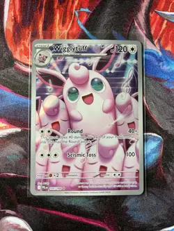 Pokemon Wigglytuff 105/094 Phantasmal Flames Illustration Rare Holo 120 HP - Image 1