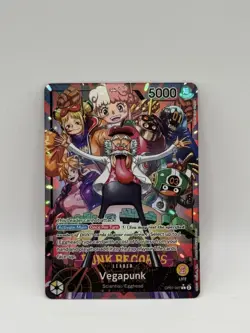 Bandai Vegapunk Leader Parallel Foil OP07-097 500 Years in the Future One Piece… - Image 1