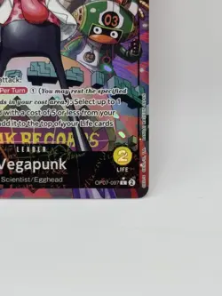 Bandai Vegapunk Leader Parallel Foil OP07-097 500 Years in the Future One Piece… - Image 5