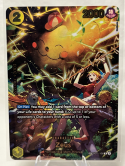 Zeus SP Full Art OP11-106 One Piece Pikachu GRADE ME 🔥🔥🔥 - Image 1