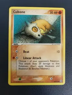 Pokemon Card Cubone 60/112 EX FireRed & LeafGreen Common - Image 1