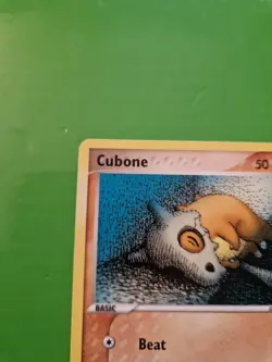 Pokemon TCG Cubone EX FireRed & LeafGreen 60/112 Regular Common Non Holo 2004 Lp - Image 2