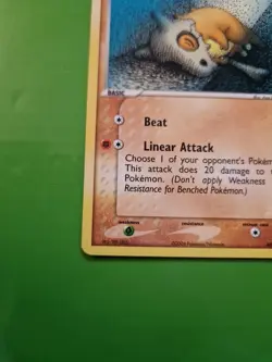 Pokemon TCG Cubone EX FireRed & LeafGreen 60/112 Regular Common Non Holo 2004 Lp - Image 5