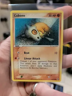 Pokemon TCG Cubone EX FireRed & LeafGreen 60/112 Regular Common NM - Image 3