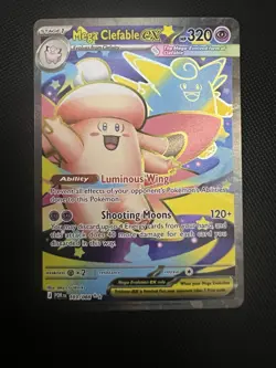 Mega Clefable ex 103/088 - Ultra Rare Perfect Order Pokemon TCG - Near Mint - Image 1