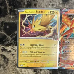 Pokemon DRM Team Rocket's Zapdos, Moltres, Articuno Holo EX Card Lot - 3 Cards - Image 2