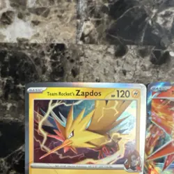 Pokemon DRM Team Rocket's Zapdos, Moltres, Articuno Holo EX Card Lot - 3 Cards - Image 3