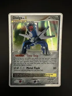 Dialga LV.X DP37 Promo Pokemon Card Near Mint Minus NM- - Image 1