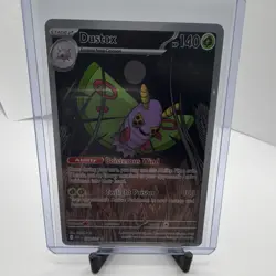 Pokemon Dustox 220/192 Stage 2 Grass Card 140 HP 100 Attack Boisterous Wind - Image 1