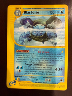 Blastoise 3/100 Holo EX Crystal Guardians Pokemon Card LP/NM - Image 1