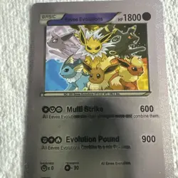 Eevee V Silver🕺 Foil Fan Art Card - NM - Image 1