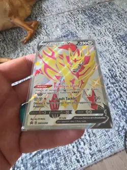 Zamazenta V (Shiny) SWSH293 SWSH: Sword & Shield Promo Cards Holo - Image 2