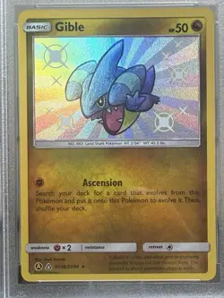 PSA 10 Slab-Pokemon Gible SV38/SV94 Holo Card - Image 3