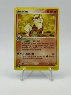 Arcanine 15/100 EX Sandstorm Rare Pokemon English Card LP - Image 1