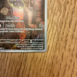 Beheeyem 121/086 SV: Black Bolt Holo Pokemon Card Full Art Psychic Type - Image 4