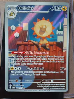 Heliolisk 229/217 Ascended Heroes Pokemon Card NM Pack Fresh - Image 2