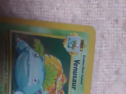 Venusaur 15/102 Base Set Holo Rare Pokemon Card - Image 4