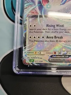 Lugia ex 017/034 Trading Card Game Classic Holo CGC 9 MINT - Image 4