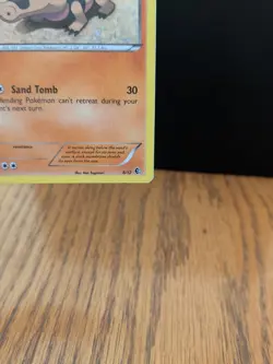 Sandile 8/12 McDonalds 2011 Promo Holo Rare Pokemon Card DMG - Image 3