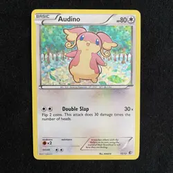 Audino 12/12 McDonald’s Collection 2011 Holo Pokemon Card NM - Image 1