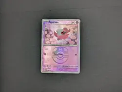 Pokemon TCG Spritzee Masterball Prismatic Card 038/131 Prismatic Evolutions Mint - Image 1