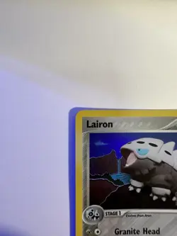 Lairon 32/108 Reverse Holo EX Power Keepers Stamped Pokemon Card 2007 NM - Image 2