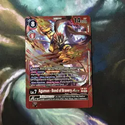 Digimon Card Game Agumon Bond of Bravery ACE LM-021 P Special Limited Set - Image 1