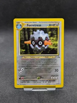 Pokemon TCG Forretress Card 21/75 Neo Discovery WOTC NM/M - Image 1