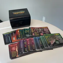 Weird N Wild Creatures Storage Box With Cards & Trading Cards 200+ Large Cards - Image 1