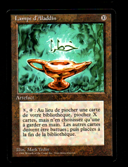 MRM FR/VF Lampe d'aladdin - Aladdin's Lamp NM MTG Magic FBB 1994 - Image 1