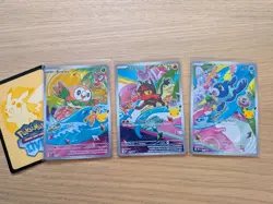 FULL SET Pokemon TCG First Partner Illustration Collection Alola Gen 7 Brand New - Image 1