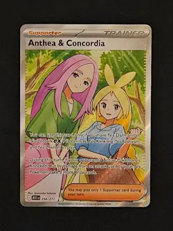 Anthea and Concordia 254/217 Ascended Heroes Pokemon TCG Full Art Trainer - Image 1