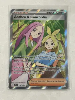 Anthea and Concordia 254/217 Ascended Heroes Pokemon TCG Full Art Trainer - Image 1