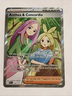 Anthea and Concordia 254/217 Ascended Heroes Pokemon TCG Full Art Trainer NM/M - Image 1