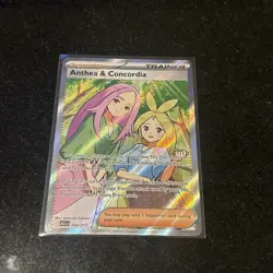 Anthea and Concordia 254/217 Ascended Heroes Pokemon TCG Full Art Trainer - Image 1