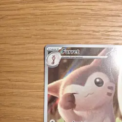 Furret 168/159 Journey Together Holo Pokemon Card - Image 2