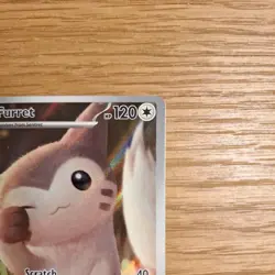 Furret 168/159 Journey Together Holo Pokemon Card - Image 3
