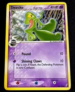 Treecko 68/100 LP EX Crystal Guardians Delta Species 2006 Pokemon Card - Image 1