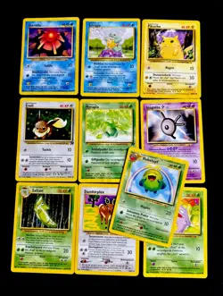 1999 Pokemon Base Set Rocket Neo GERMAN WOTC 10 Card Lot LP/MP - Image 1