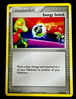 Energy Switch 84/115 LP Unseen Forces Regular Uncommon Vintage Pokemon Card TCG - Image 1