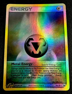 Metal Energy 94/109 LP Reverse Holo Foil EX Ruby & Sapphire Pokemon Card - Image 1