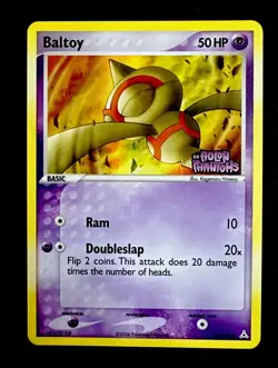 Baltoy 59/110 NM Reverse Holo Holon Phantoms Stamped Pokemon Card - Image 1