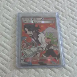 Professor Sycamore 114/114 Ultra Rare XY - Steam Siege Pokemon Card - Image 1