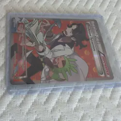Professor Sycamore 114/114 Ultra Rare XY - Steam Siege Pokemon Card - Image 3