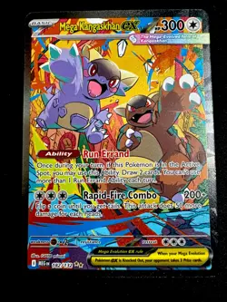 Mega Kangaskhan EX 182/132 NM SIR ENG Pokemon Mega Evolutions Card - Image 1