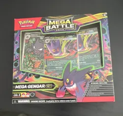 Pokemon Mega Battle Deck Mega Gengar GX Haunter Holo English Card Game - Image 1