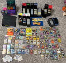 Huge Pokemon Card Collection Holos, Rares, Charizard, Mewtwo Boxes, Sleeves & + - Image 1
