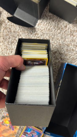 Huge Pokemon Card Collection Holos, Rares, Charizard, Mewtwo Boxes, Sleeves & + - Image 2
